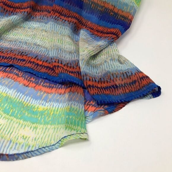 🌞🌴🌞Sz M Chloe K sheer high-low tank - Picture 3 of 6